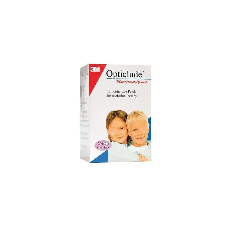 3M OPTICLUDE MAXI ADULTE - 20 Pansements