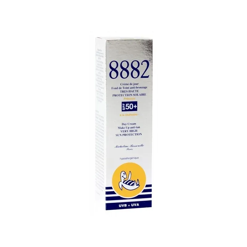 8882 Fond de Teint Anti-bronzage Très Haute Protection SPF 50+ Opale