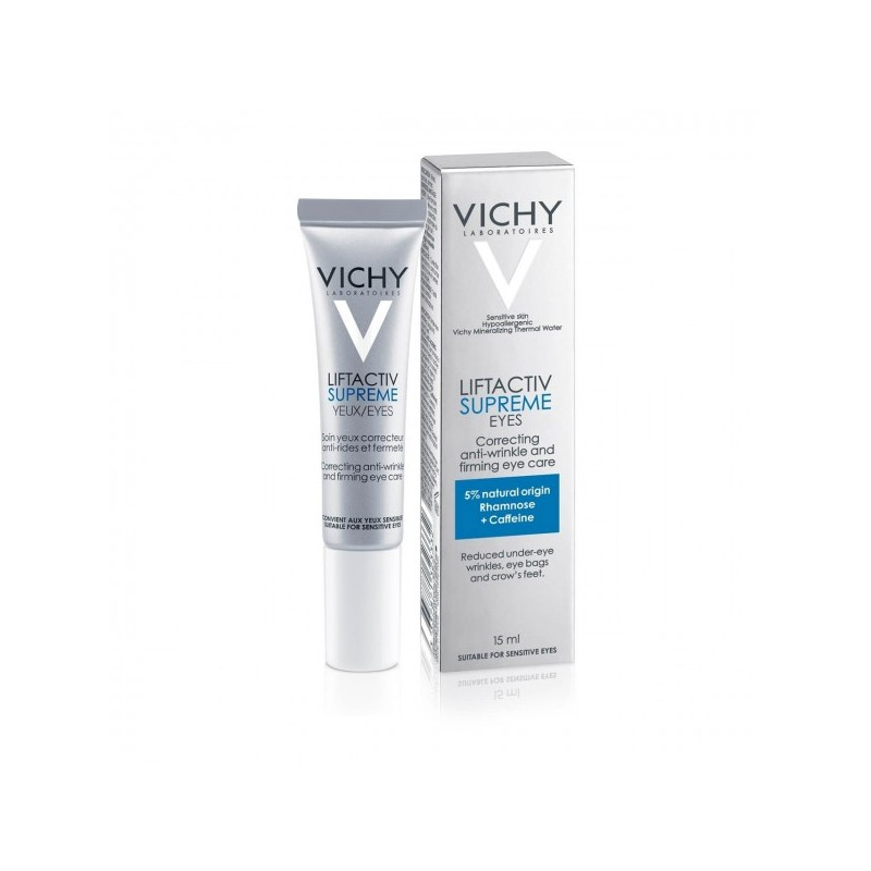 VICHY Liftactiv Yeux Suprême Soin Anti-rides Re-tenseur Intégral 15 ML