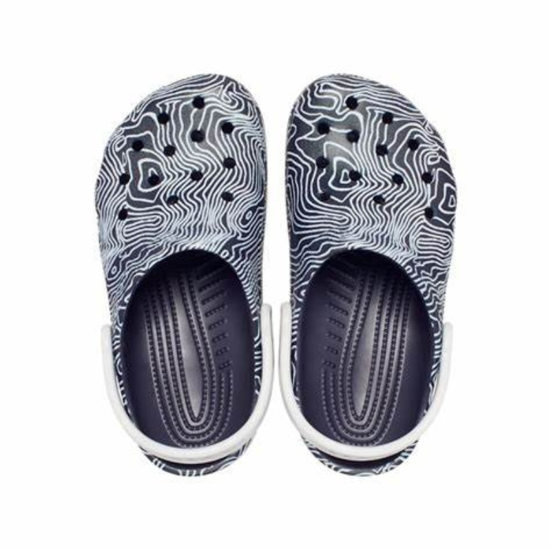 Crocs Kids’ Classic Topographic Clog - C2083134