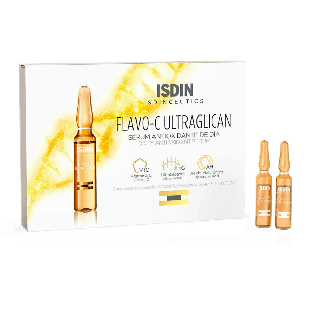 ISDIN ISDINCEUTIQUE FLAVO-C ULTRAGLICAN 10 AMPOULES