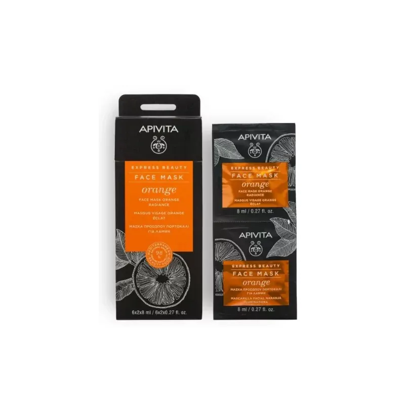 APIVITA EXPRESS BEAUTY ORANGE 2X8ML X6