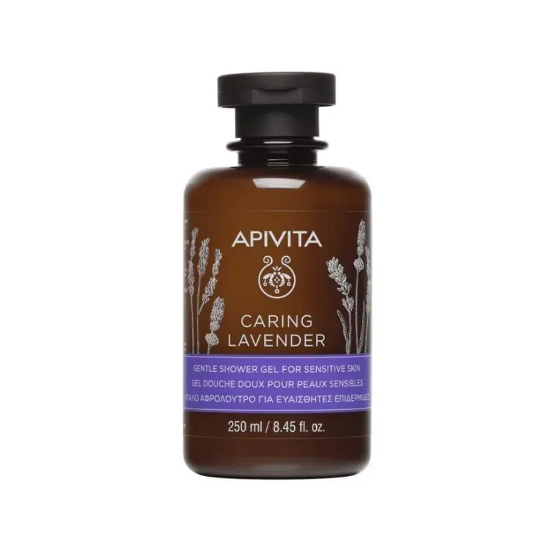 APIVITA GEL DOUCHE LAVANDE PEAUX SENSIBLES 300ML