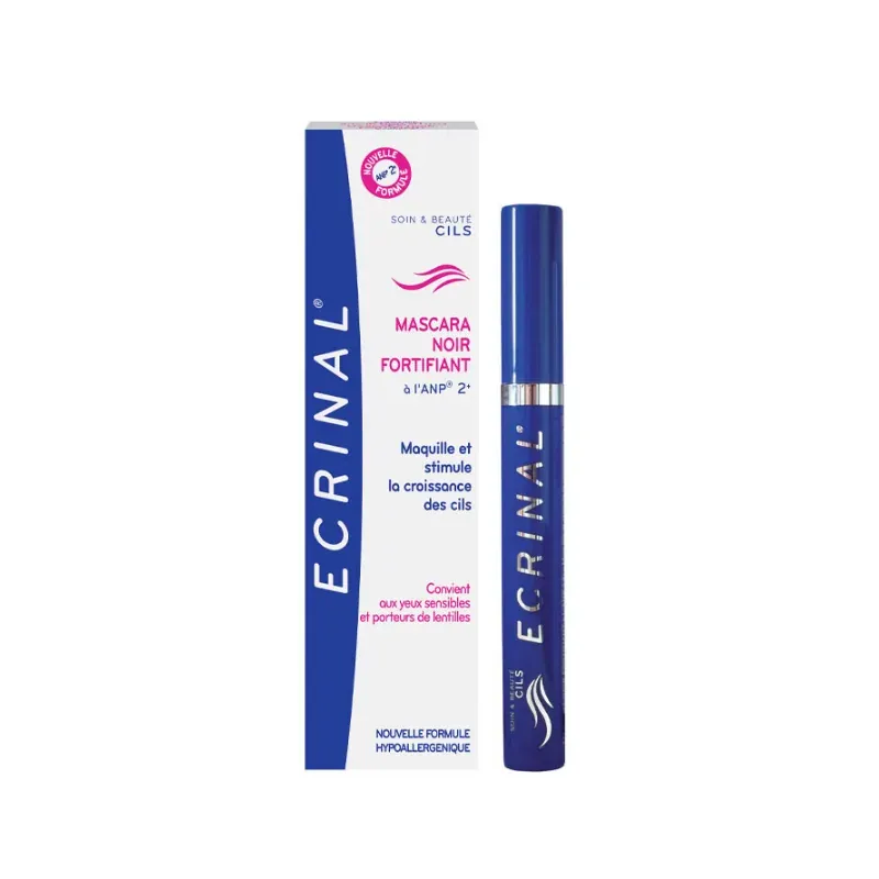 Ecrinal Cils Mascara noir fortifiant 7ml