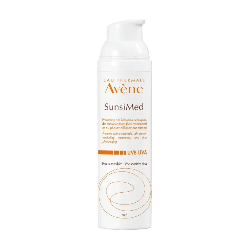 AVENE SOLAIRE SUNSIMED TRES HAUTE PROTECTION PEAUX SENSIBLES 80ML