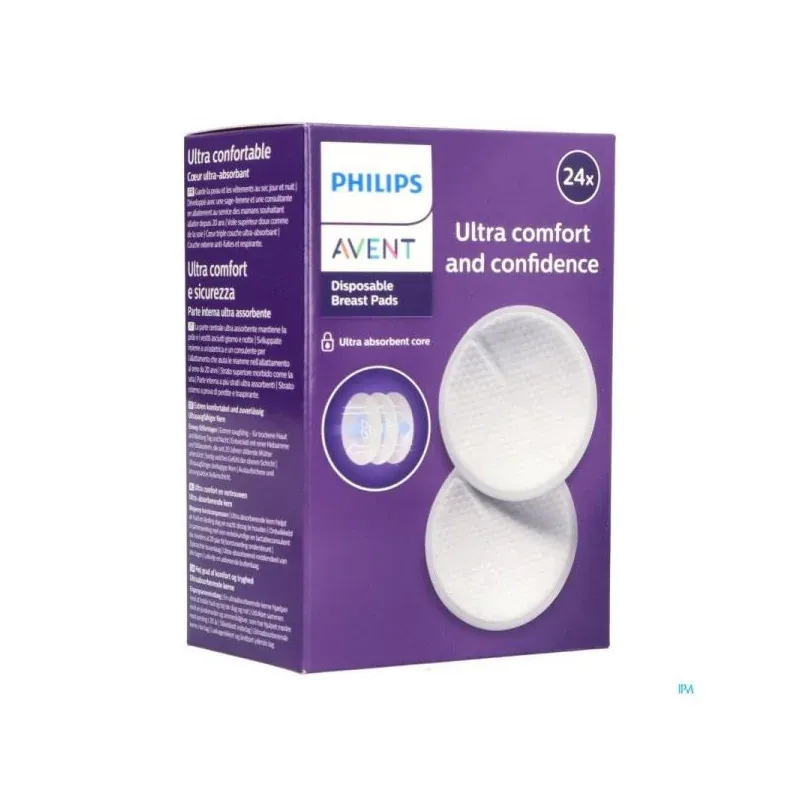 AVENT Coussinets Jetables Ultra Confort X24