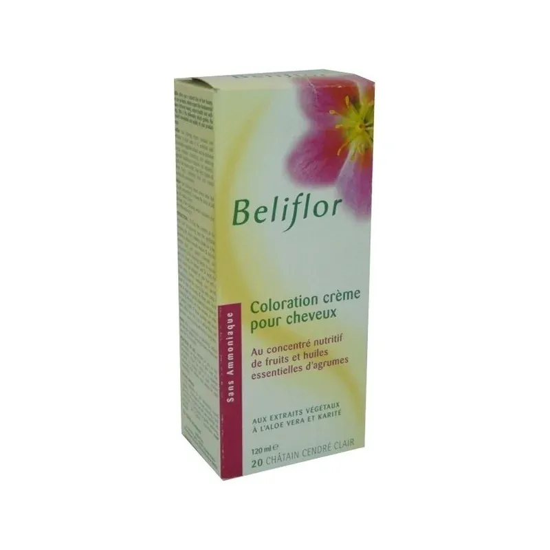 Beliflor UNIDOSE N° 20 CHATAIN CENDRE CLAIR 120ml