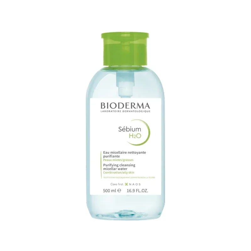 Bioderma sebium H2O pompe inverse 500ml