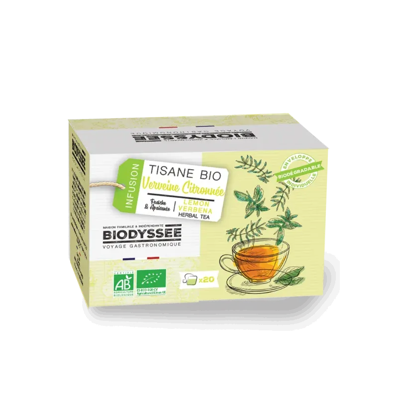 BIODYSSEE TISANE VERVEINE CITRONNEE 20x1,5G