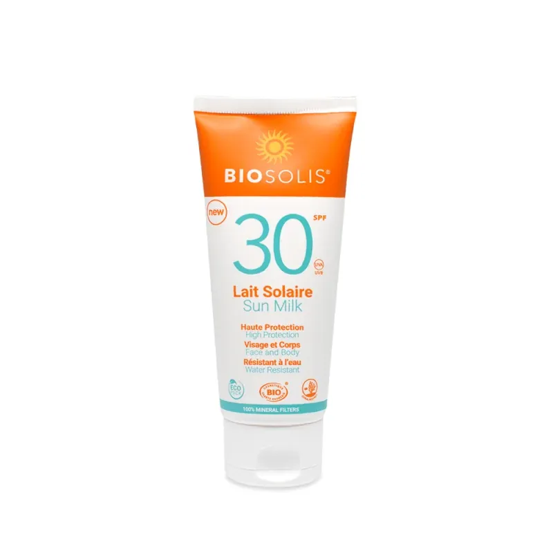 Biosolis Lait Solaire Corps & Visage SPF 30 100Ml