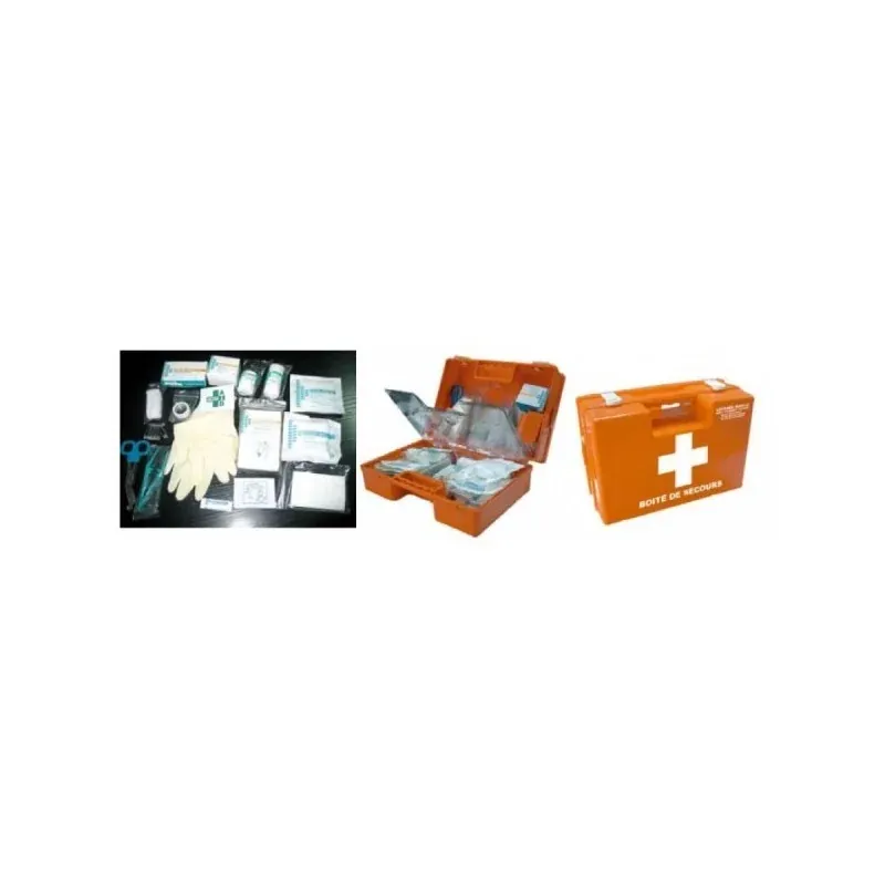 Boîte de secours équipée L8035