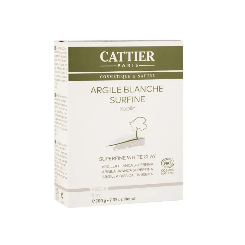 CATTIER ARGILE BLANCHE SURFINE 200g