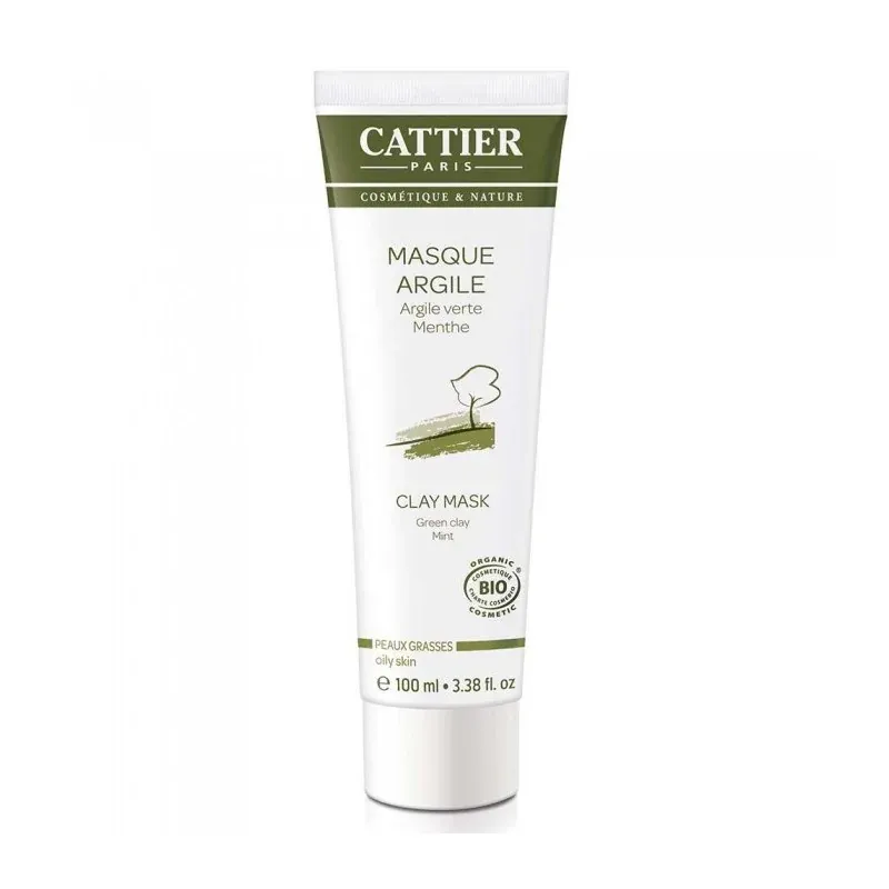 Cattier MASQUE A L'ARGILE VERTE 100ml