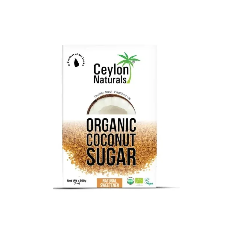CEYLON NATURALS Sucre de coco Bio 200G