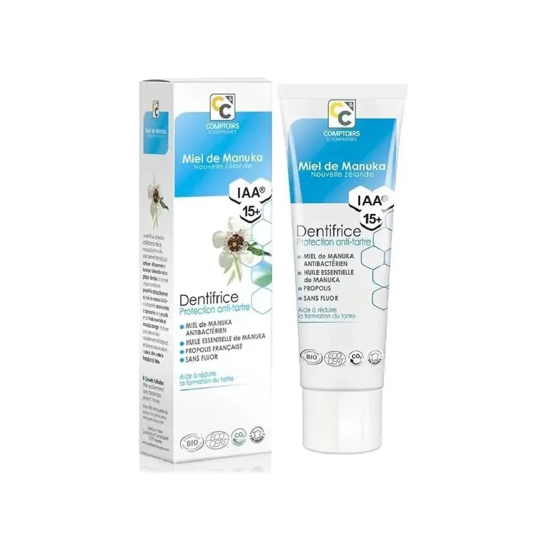 COMPTOIRS & COMPAGNIES DENTIFRICE MANUKA ANTI-TARTRE 75ML