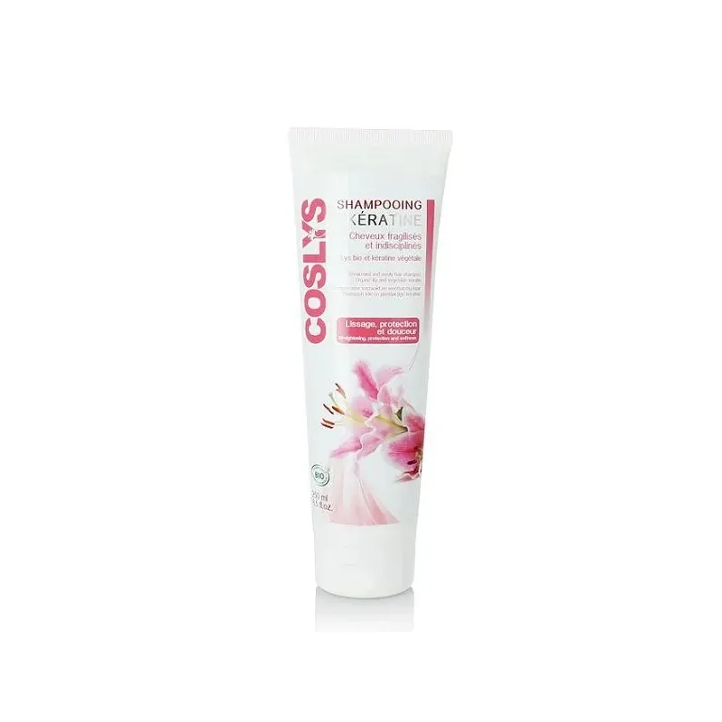 coslys shampooing keratine cheveux fragilises et indisciplines (250ml)