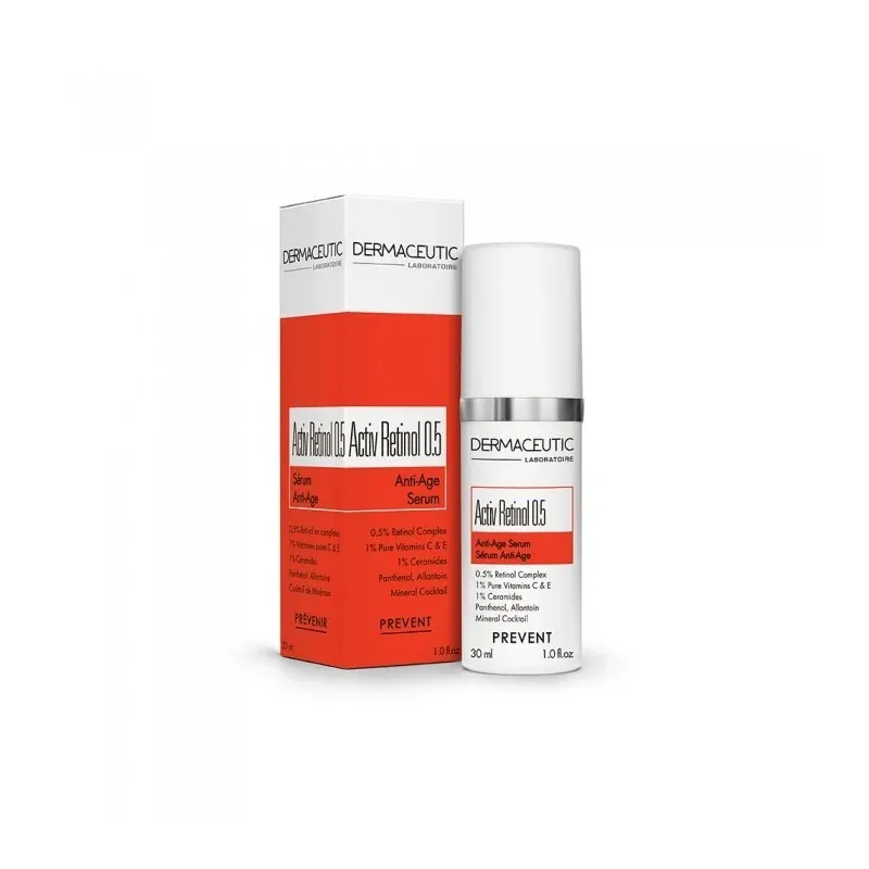 DERMACEUTIC ACTIV RETINOL 0.5 SERUM ANTI AGE AVANT 45 ANS 30 ML