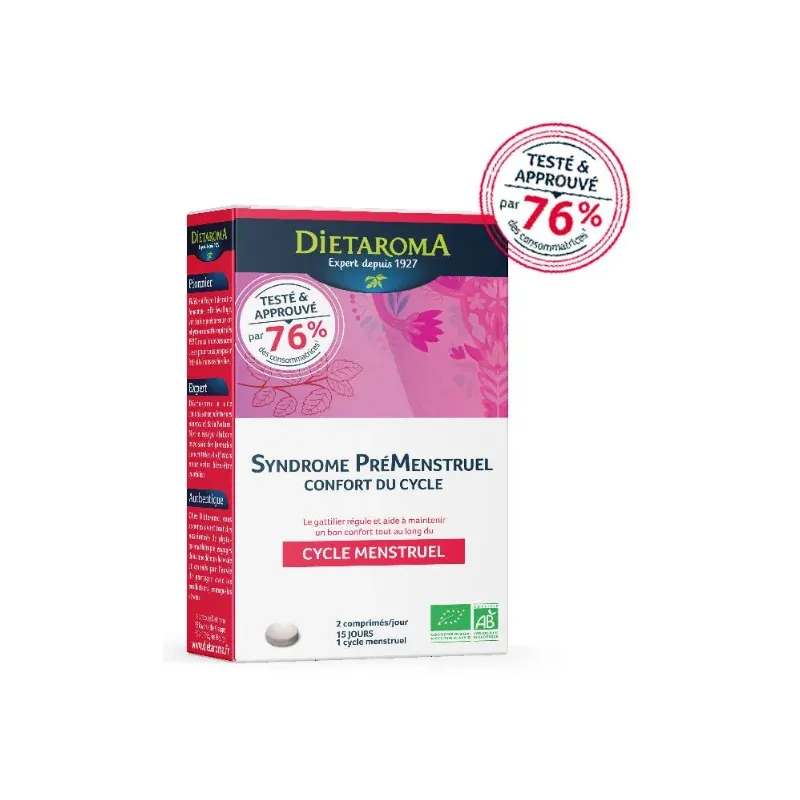Dietaroma SYNDROME PRÉMENSTRUEL - CONFORT DU CYCLE 30 comprimés