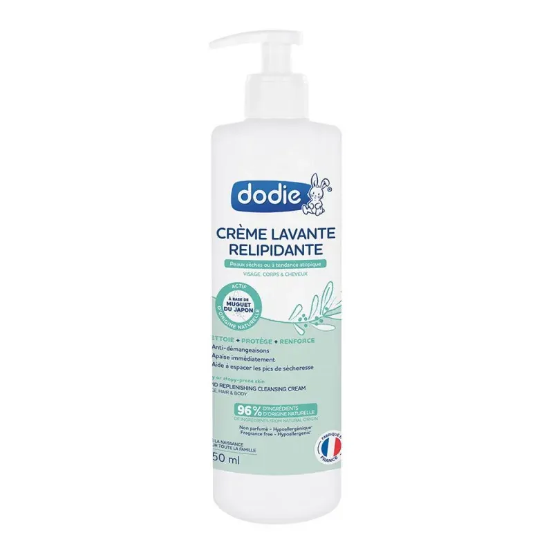 DODIE CRÈME LAVANTE RELIPIDANTE PEAU ATOPIQUE 450ML
