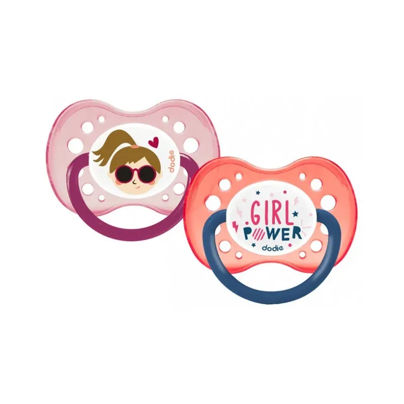 DODIE SUCETTE ANATOMIQUE 71 +18M DUO GIRLY