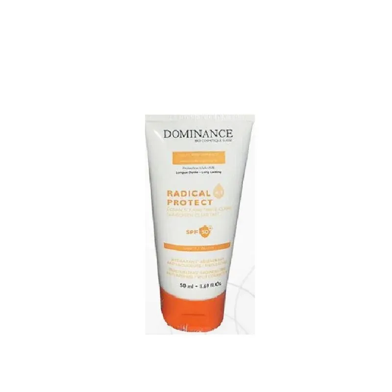Dominance ecran solaire teinte claire spf50+ 50ml