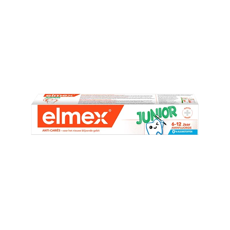 Elmex Dentifrice Junior 6-12 ans 75ml