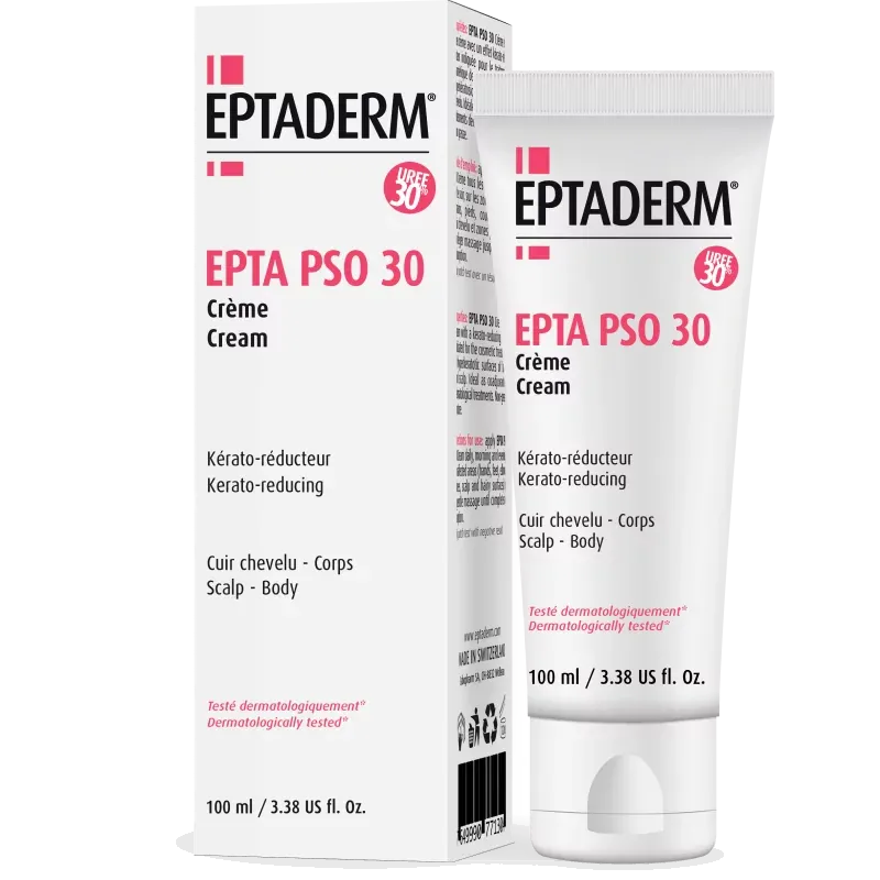 Eptaderm Epta Pso 30 Crème Cuir Chevelu-Corps 100 ml