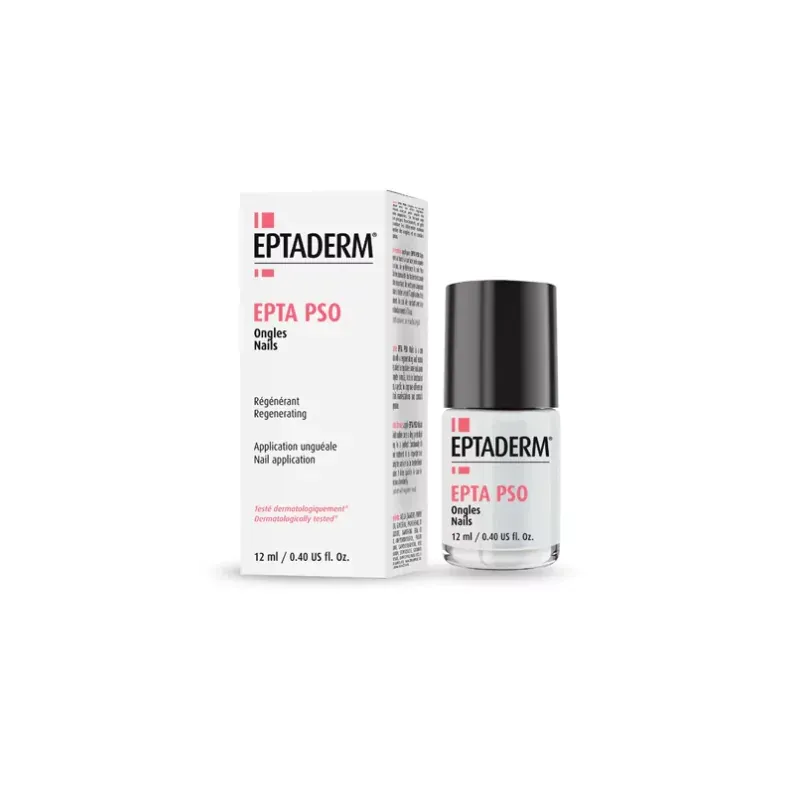 Eptaderm Epta Pso Ongles Solution Soin Régénérant 12 ml               