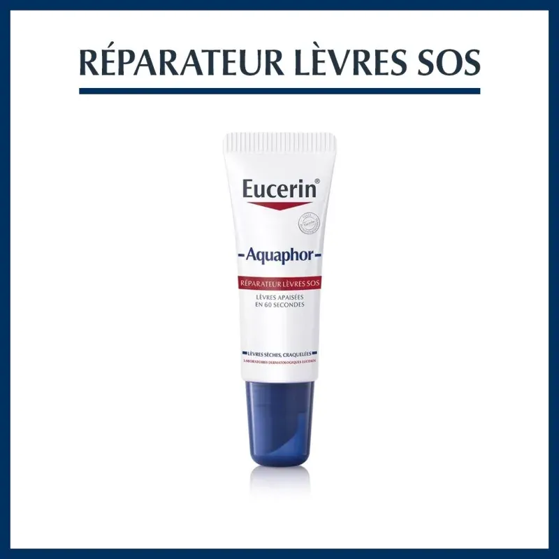 EUCERIN AQUAPHOR REPARATEUR LEVRES SOS 10ML