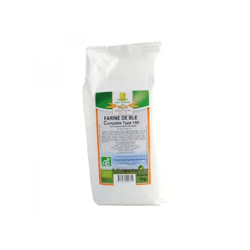 FARINE DE BLE COMPLETE 1KG