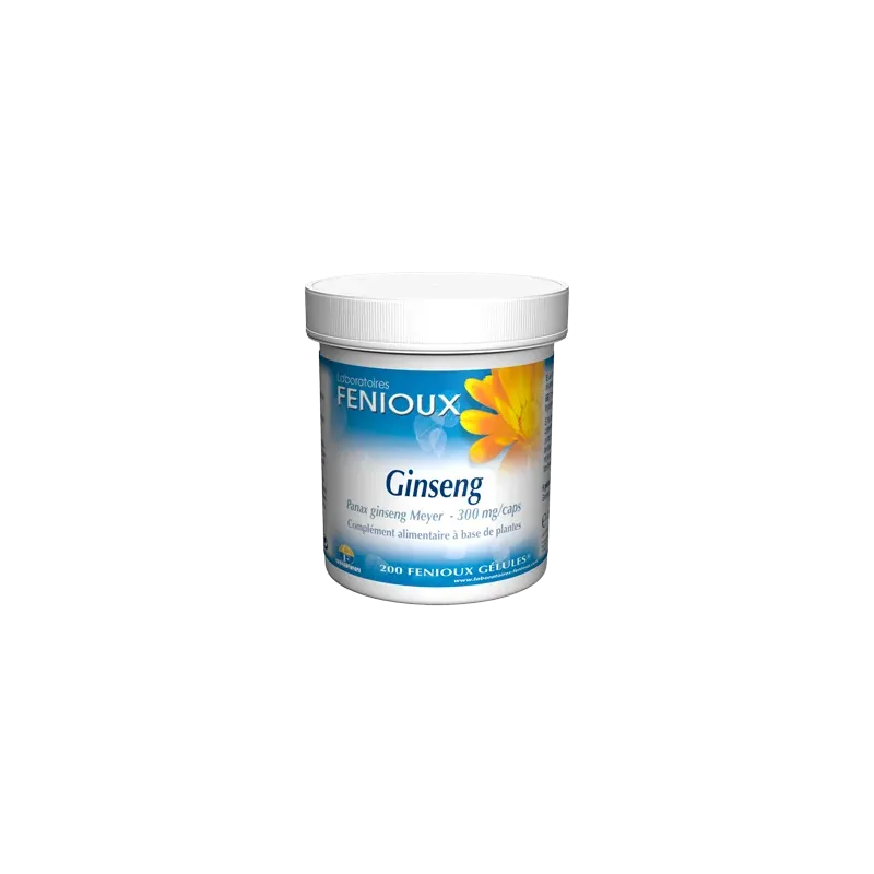 FENIOUX GINSENG 200 GÉLULES