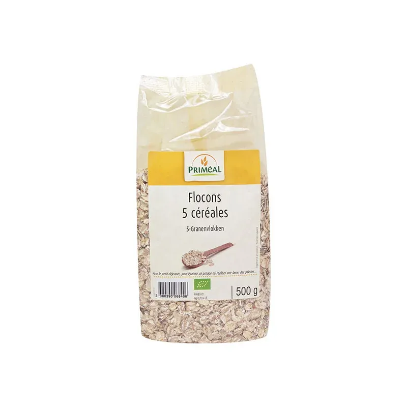 Primeal Flocons 5 cereales 500g