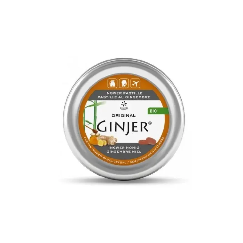 GINJER PASTILLES GINGEMBRE MIEL 40 G