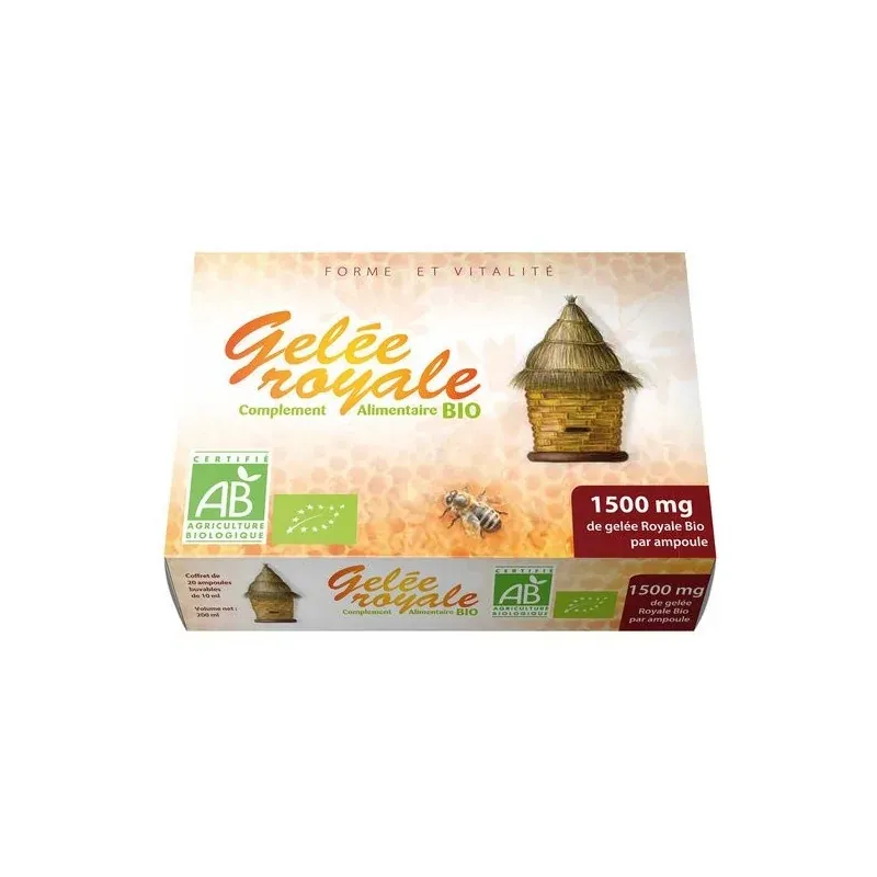GPH DIFFUSION GELEE ROYALE PURE BIO 1500mg 20amp