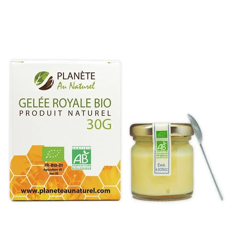 Planète au Naturel Gelée Royale Bio - 30g