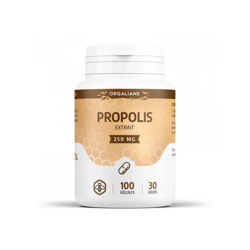 GPH DIFFUSION PROPOLIS - 100 GÉLULES À 250 MG