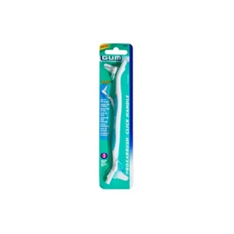 GUM MANCHE CLICK KIT PORTE BROSSE Avec 2 Brossettes