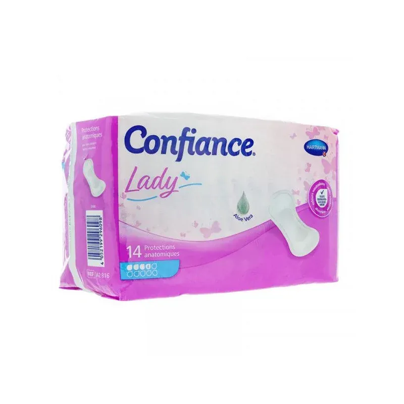 HARTMANN CONFIANCE LADY ABSORPTION 4 PROTECTION ANATOMIQUE X14U 242816