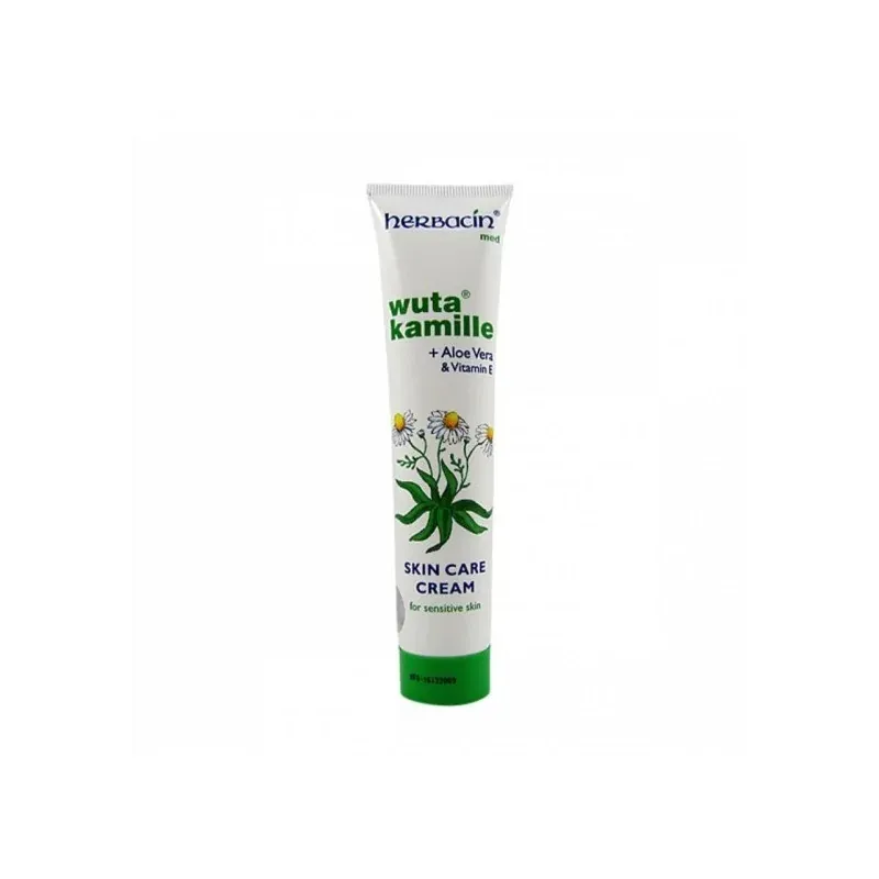 Herbacin wuta kamille crème soin de la peau tube 75ml