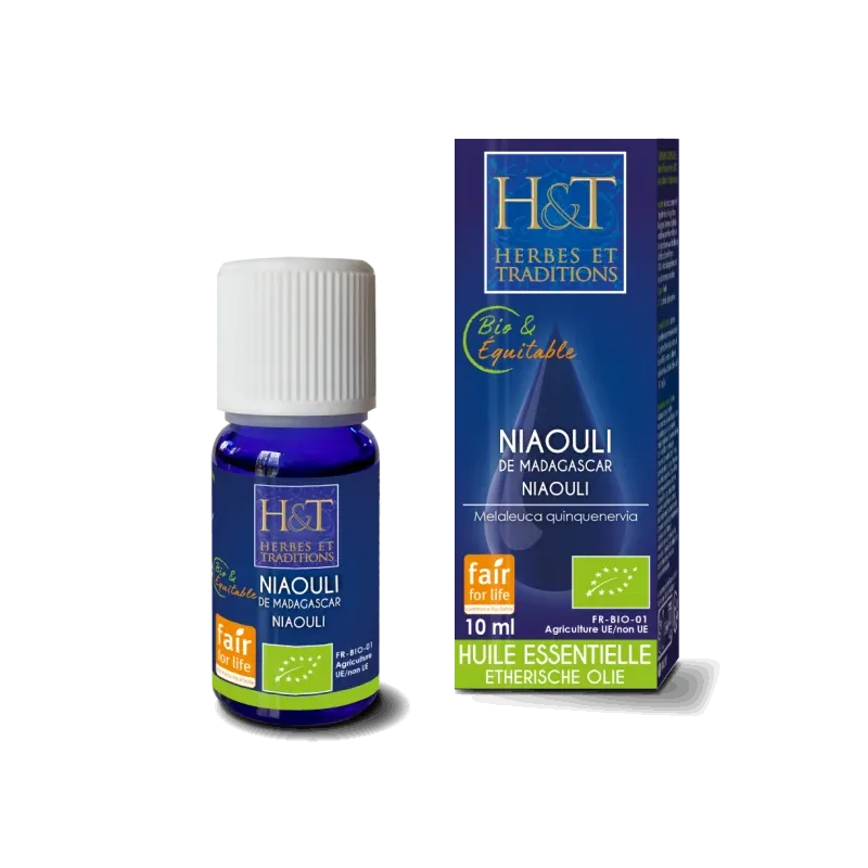 HERBES ET TRADITIONS HUILE ESSENTIELLE - NIAOULI BIO 10ML