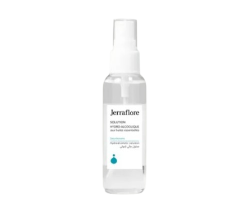 JERRAFLORE SOLUTION HYDROALCOOLIQUE AUX H.ESS 60ml