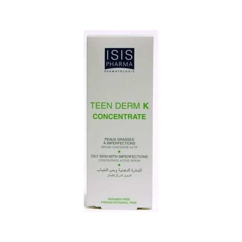 Isis pharma teen derm k concentrate - serum nuit 30ml                                  