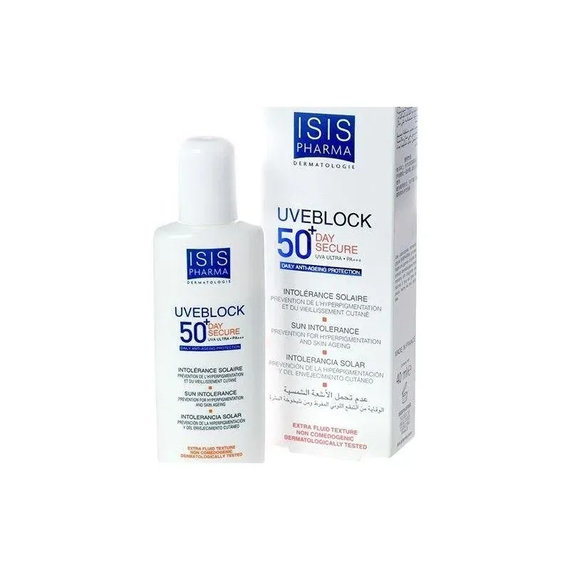 Isis pharma uveblock 50+day secure (40ml)