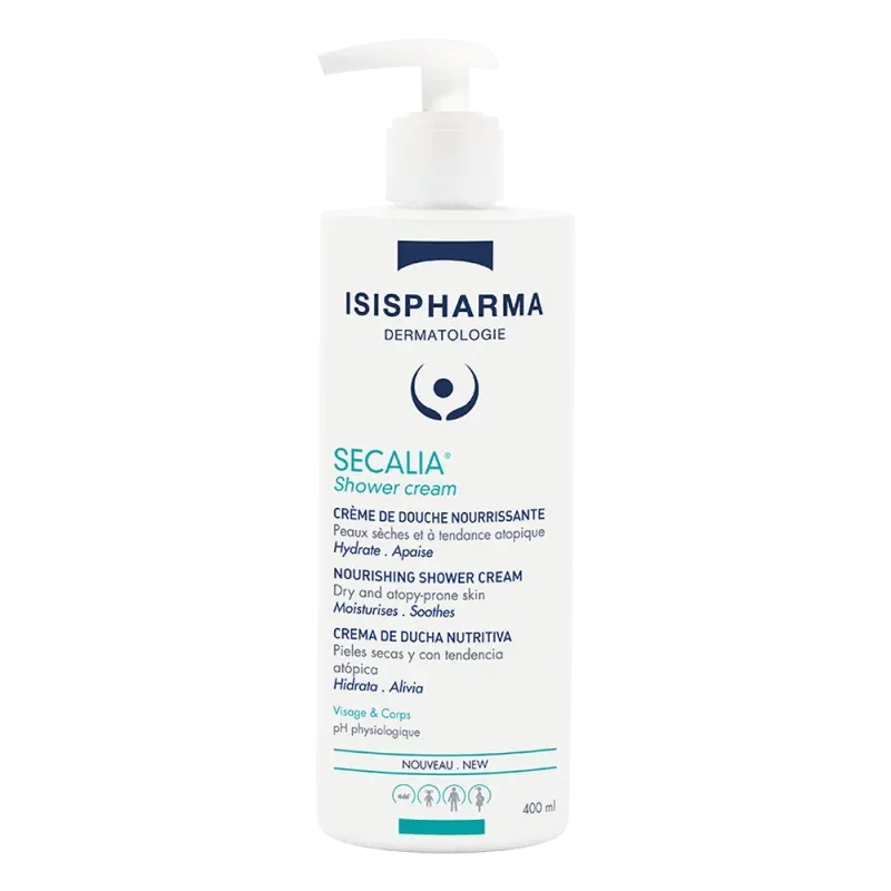 ISISPHARMA SECALIA Shower Cream Crème De Douche Nourrissante 400ml