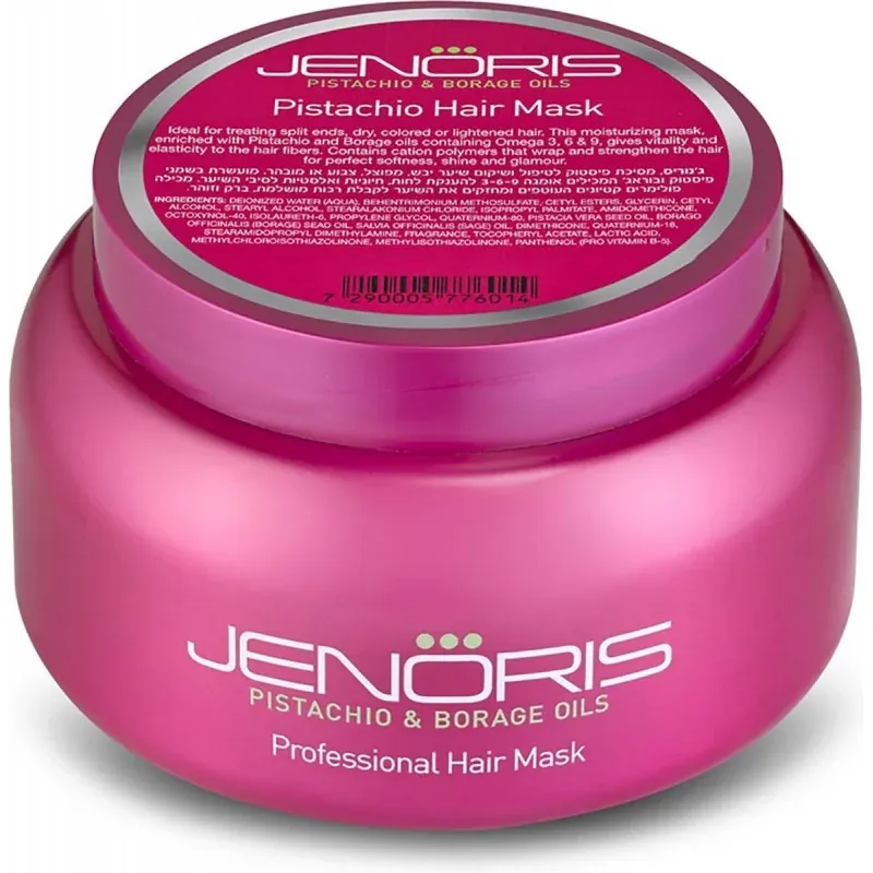 Jenoris Masque Capillaire A La Pistache 500ml