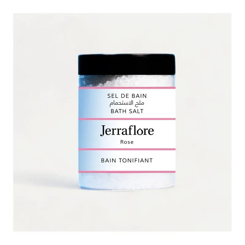 JERRAFLORE SEL DE BAIN ROSE 400g