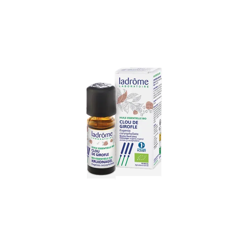 LADROME HUILE ESSENTIELLE DE CLOU DE GIROFLE 10ML
