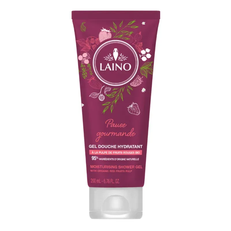 LAINO Gel douche à la pulpe de fruits rouges 200ml
