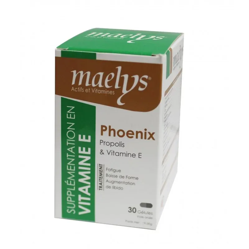 maelys phoenix propolis et vitamine E 30 gélules