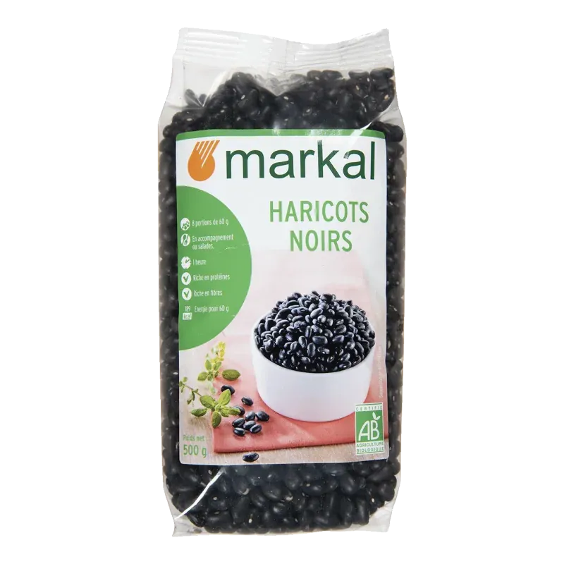 MARKAL HARICOTS NOIRS 500G